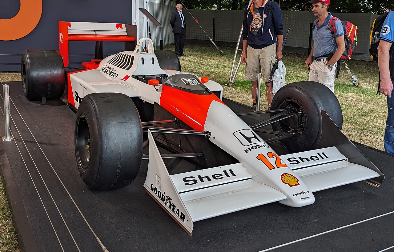 McLaren MP4/4 din 1988, dominatoarea erei turbo alături de Ayrton Senna